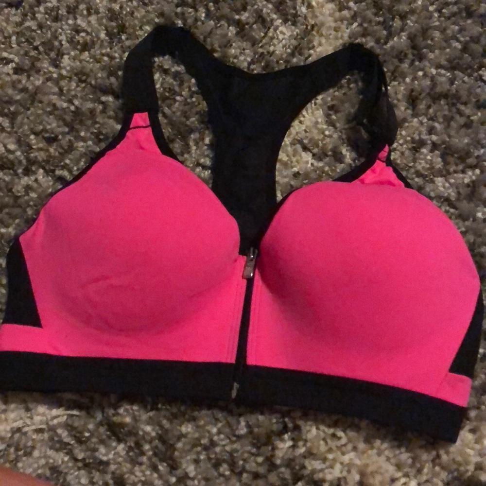 VSX pink sports bra